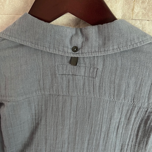 Rag & Bone 100% Cotton Blue Button-Up Shirt - Picture 6 of 6